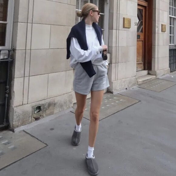 NIB UGG Tasman Dark Grey Slip On - Picture 3 of 8